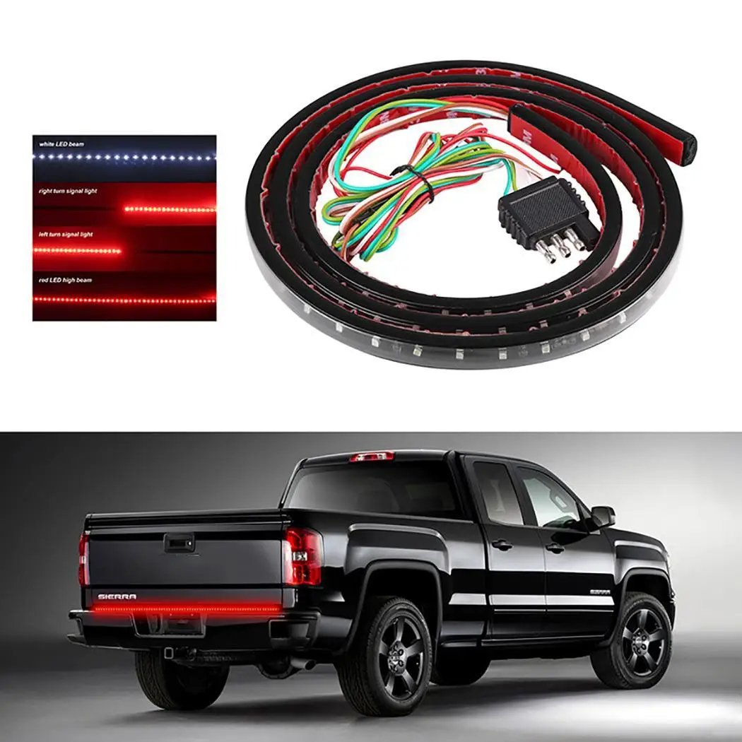 

Cargo Truck Bed Light Strip LED 90 lights Lamp 22W Waterproof Decorative Light 3528SMD Kit Easy installation