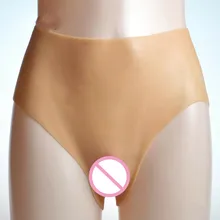 Реалистичные Вагина трусики кроссдресс Косплей Трансвестит Силиконовое нижнее белье для мужчин s боди для мужчин боди сексуальное для мужчин трико