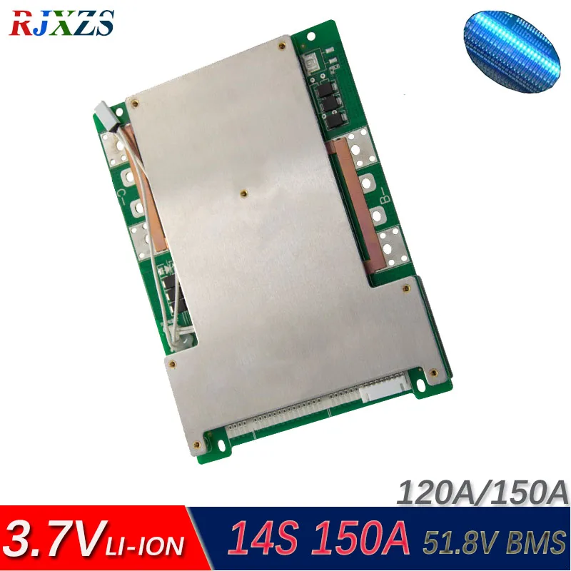 Защитная плата литий-полимерного аккумулятора 14S 18650 A lipo BMS/PCM/PCB для 14 пакетов