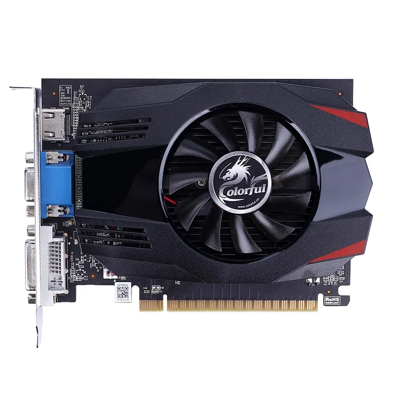 Красочный/новый оригинальный GT730 gold 2 gd5 DDR5 настольный компьютер Дискретная