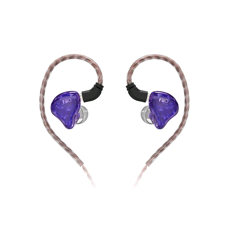 FiiO FH1s Hi Fi стерео 1BA(Knowles)+ 1 динамический Гибридный IEM с 0 78 2 шпильки Съемная кабели