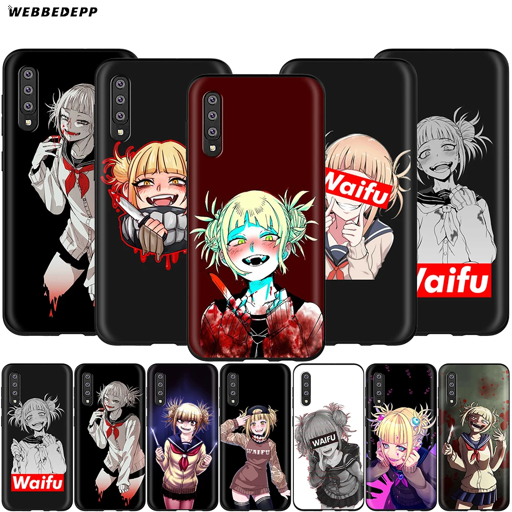 Webbedepp Sugoi семпай аниме waifu чехол для Samsung Галактики S7 S8 S9 S10 Edge Plus Note 10 8 9 A10 A20 A30 A40 A50 A60