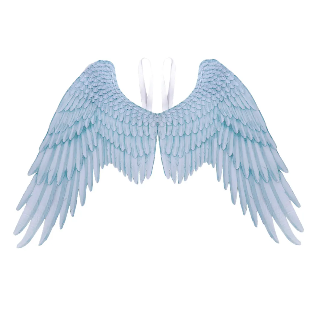 Alas de angel Wings Хэллоуин Марди Гра косплей ролевые игры платье костюм аксессуар карнавальные вечерние аксессуары