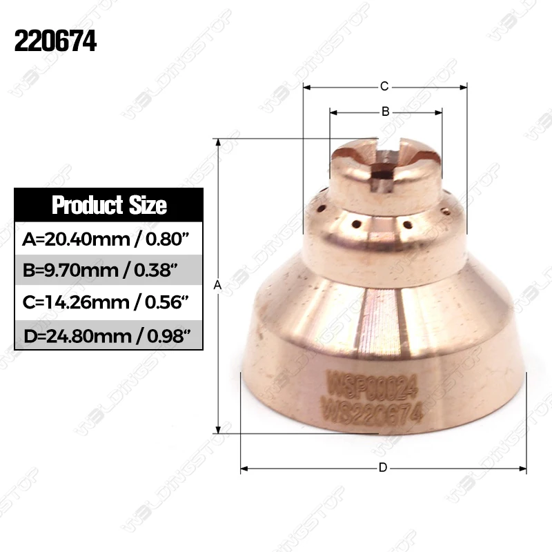 Плазменный экран 220674 WS 5 шт. защитная чашка режущий фонарь 45 А|torch reflector|torch gifttorch light