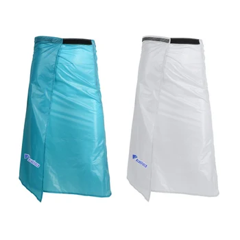 

Lightweight 15D Silicone Coating Rain Gear Rainwear Long Rain Kilt Waterproof Skirt Pants Trousers For Outdoor Hiking Campingun