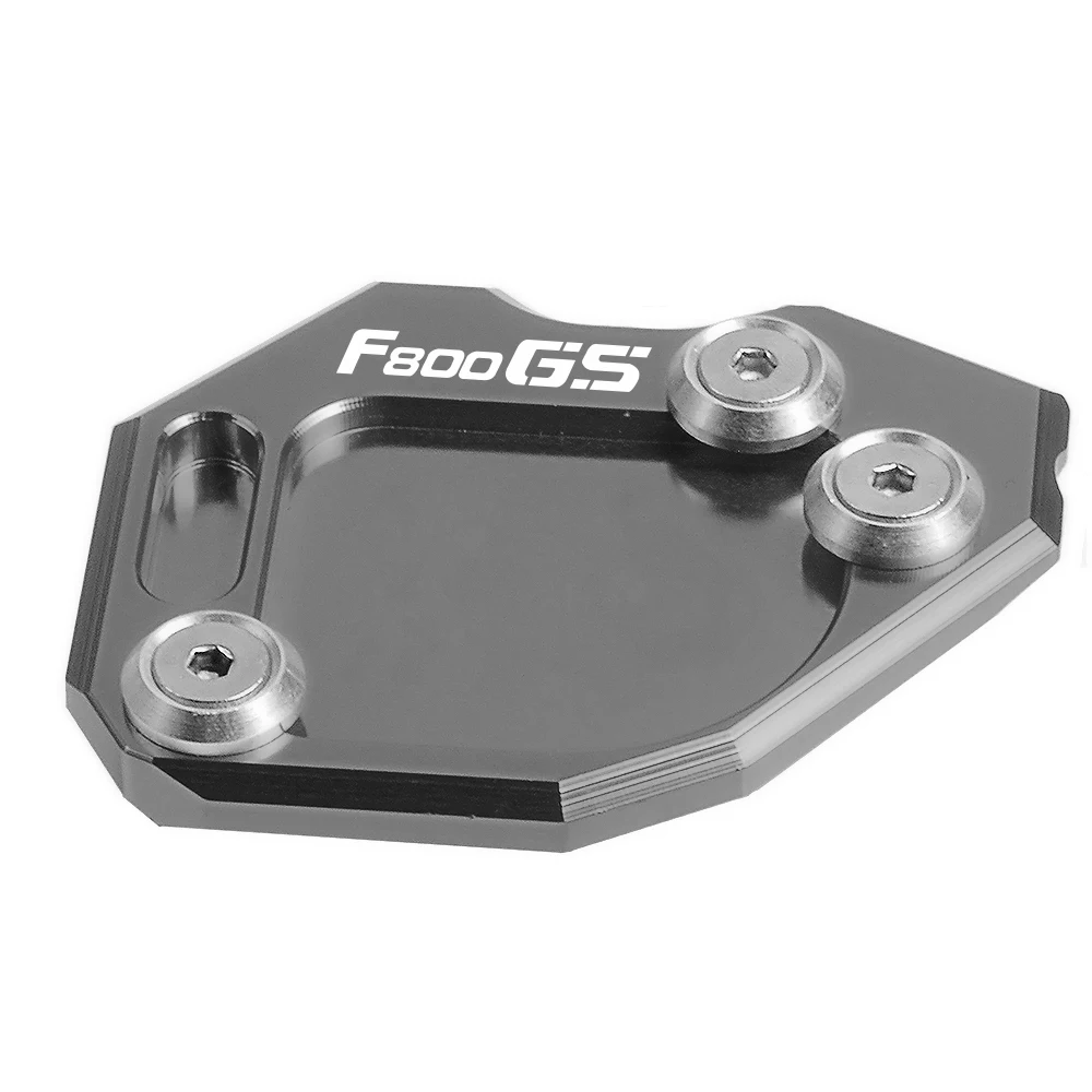 Main Side Stand Cover CNC Kickstand Support Pad Support For BMW F800GS F800 GS F 800 GS 2008 2009 2010 2011 2012 2013 2014 2015