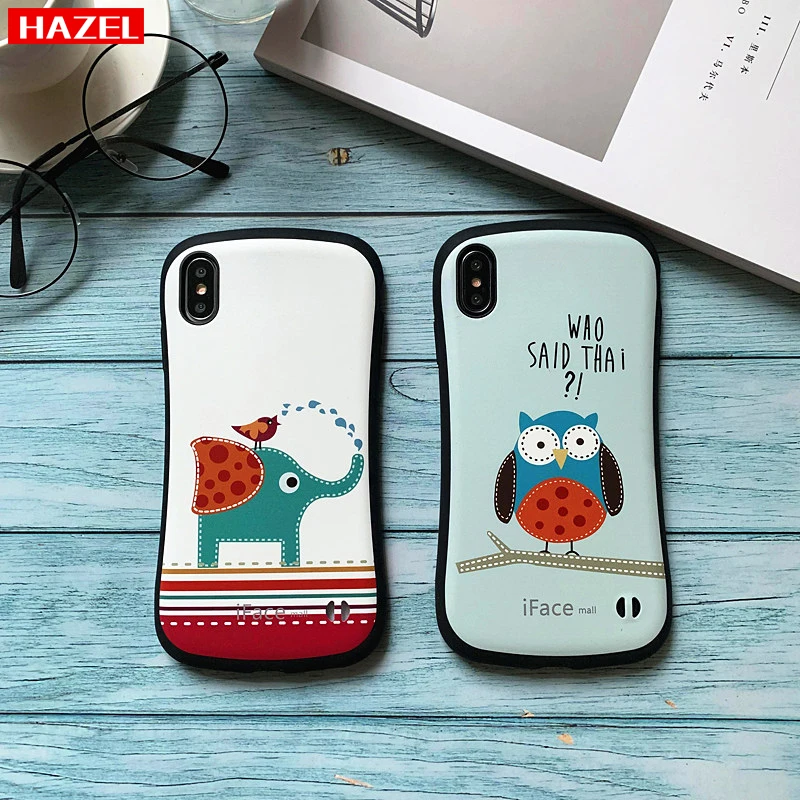 Чехол для iphone 7 8 Plus X XS Max XR ударопрочный чехол задней панели iFace |