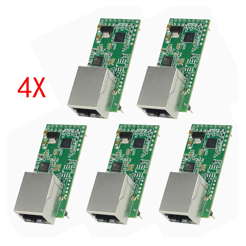 20x USRIOT USR-TCP232-T2 миниатюрный последовательный Ethernet конвертер модуль UART TTL для TCPIP с