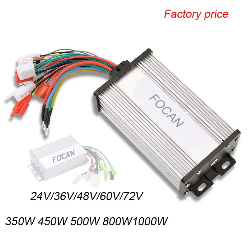 Focan 24v 500w/600w 30amax Bldc Motor Controller Electric Bike Tricycle