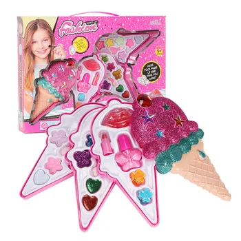 

kids makeup Princess Tools Set Simulation baby Make up polish box Cosmetics Kit Gift Toys Girls Doux Bebe Christmas present Play