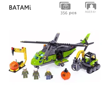 

Model building block kits Compatible with city Police Series Set Prison Island Volcano Exploration Base Jungle Exploration Site