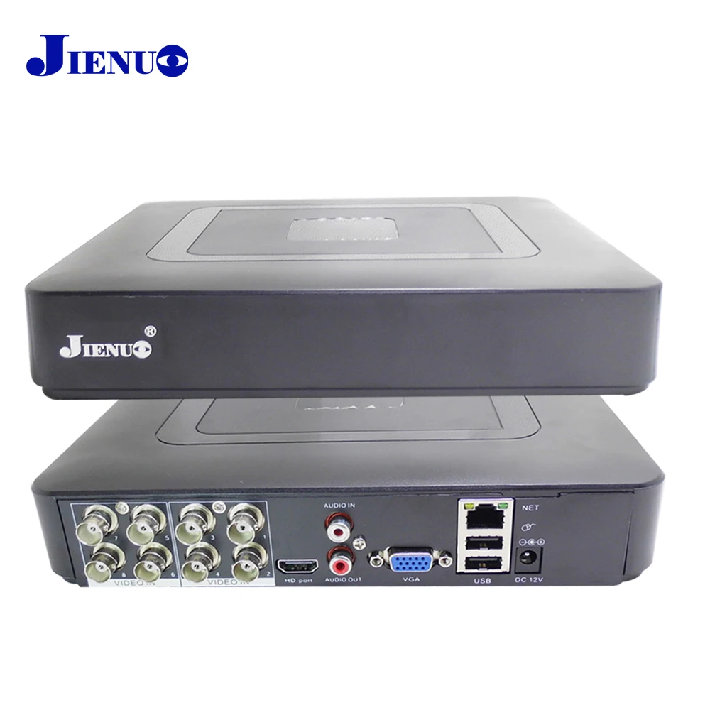 AHD 8CH DVR Mini 1080N CCTV HD Recorder Video Surveillance Security System Hybrid Onvif For IP Camera Analog AHD CVI TVI 1080P cctv security camera system analog ahd kits 8 4channel dvr recorder 2 4 6 8pcs options 2mp 1080p bullet metal video surveillance