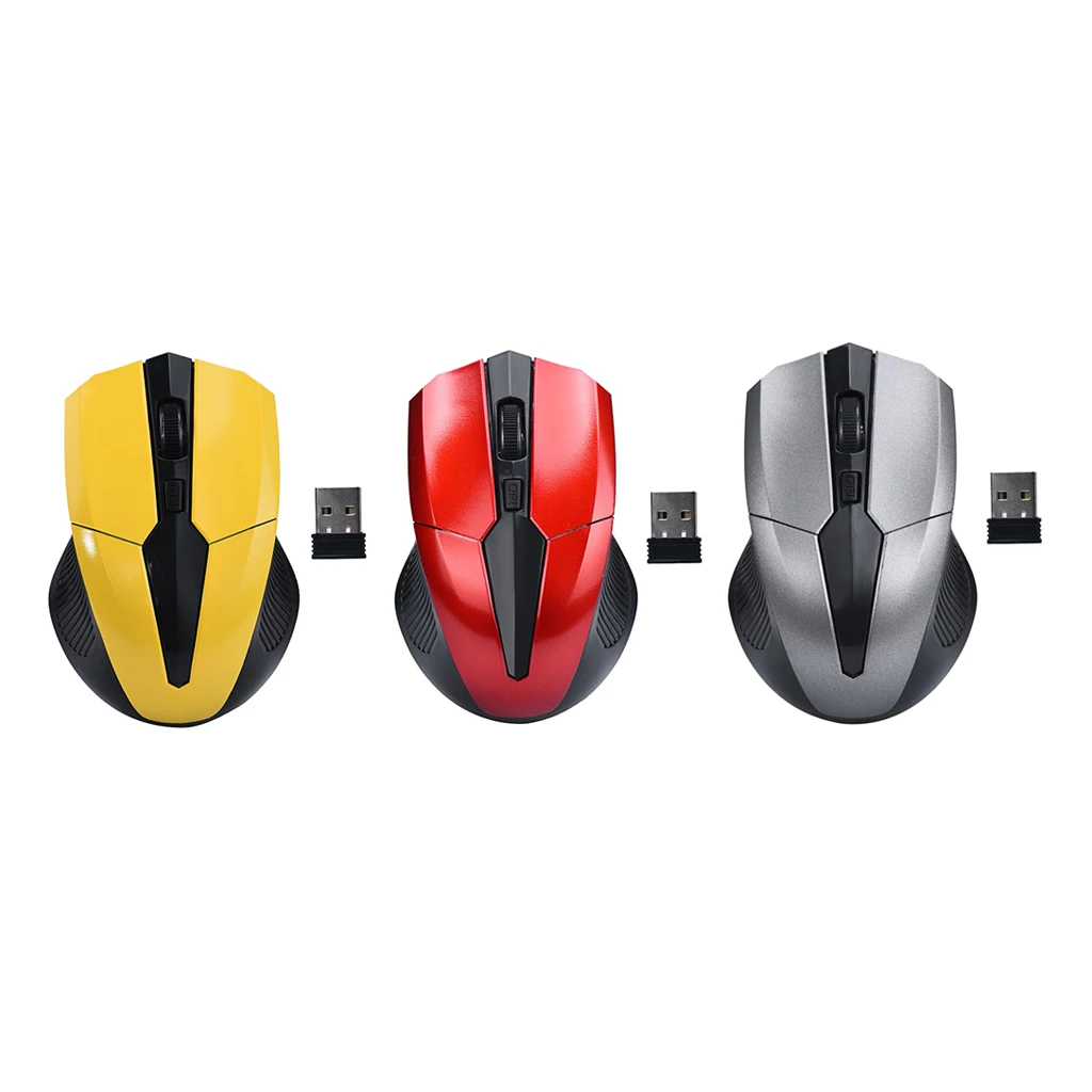 2.4Ghz Rechargeable Wireless Mouse Office Computer Portable Optical Silent Ultra Thin Wireless PC Desktop Mice USB Receiver