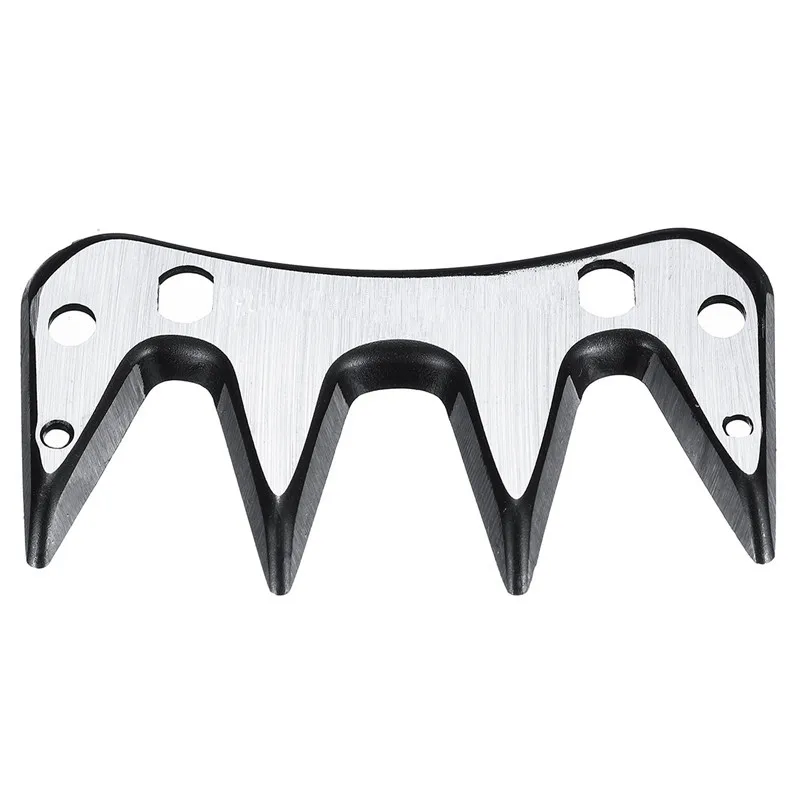 Прочная Овцы козы расческа для стрижки прямые Изогнутые 4 зубные лезвия