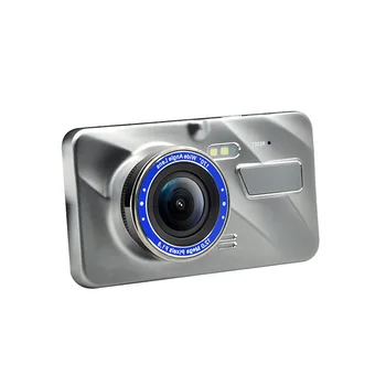 

Car Dash Camera 4 Inch Dual Lens HD 1080P Hidden 170 Wide Angle Driving Recorder Dash Cam Touch Screen Car DVR Dsh Camera