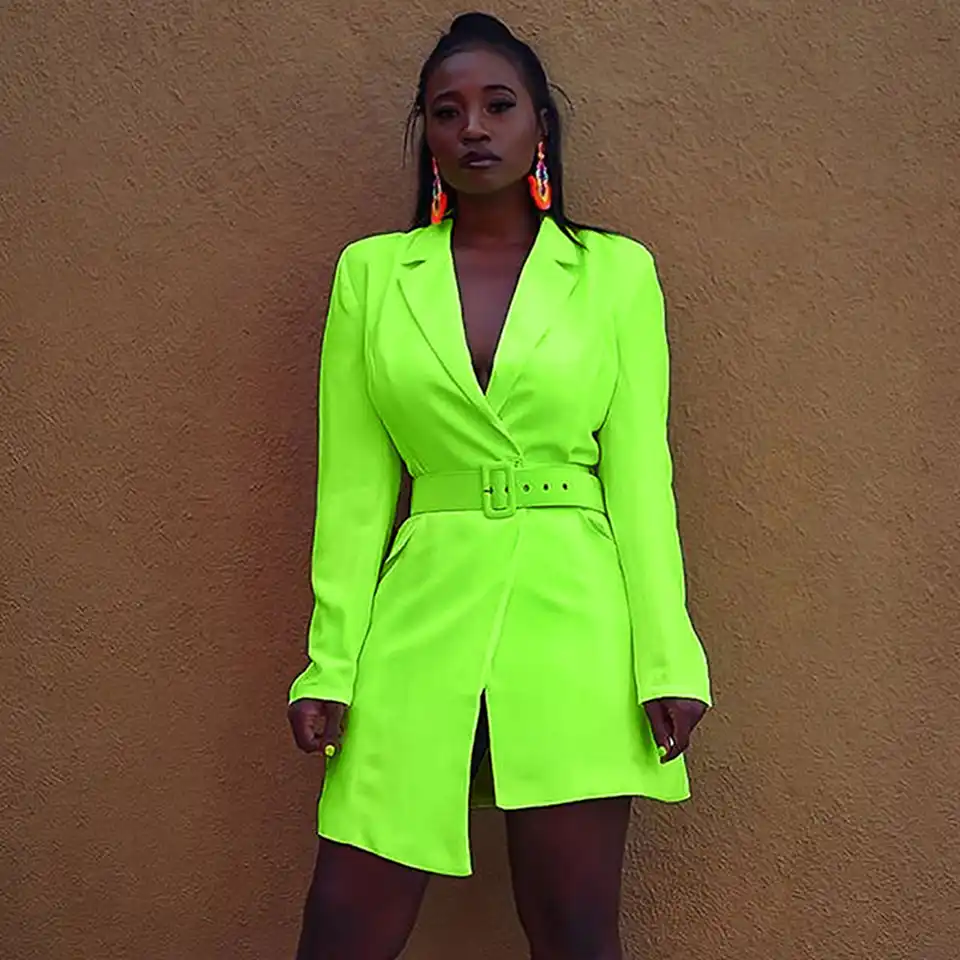 Neon blazer dress Outlet