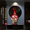 Jingdezhen Ceramic Crystal Glaze Red Vase Flower Arrangement Home Chinese Living Room Decoration Festive Wedding Decoration 4