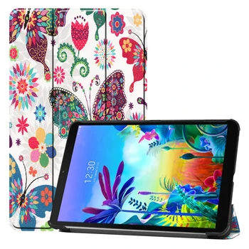 

PU Leather Case For LG G Pad 5 10.1" FHD LM-T600L Slim Magnetic Folding cover case for G Pad 5 10 inch