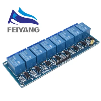 

10pcs With optocoupler 8 channel 8-channel relay module relay control panel PLC relay 5V modul