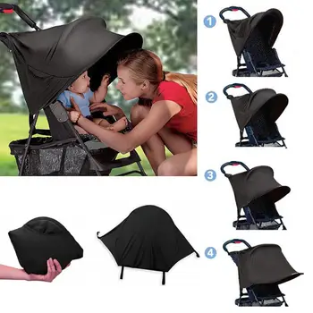 

Newborn Baby Stroller Sunshade Universal Baby Stroller Sun Visor Cap Sunshade Canopy Cover Pram Accessories