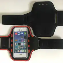 Ночной светодиодный светящийся спортивный Чехол для мобильного телефона, ремень для мобильного телефона