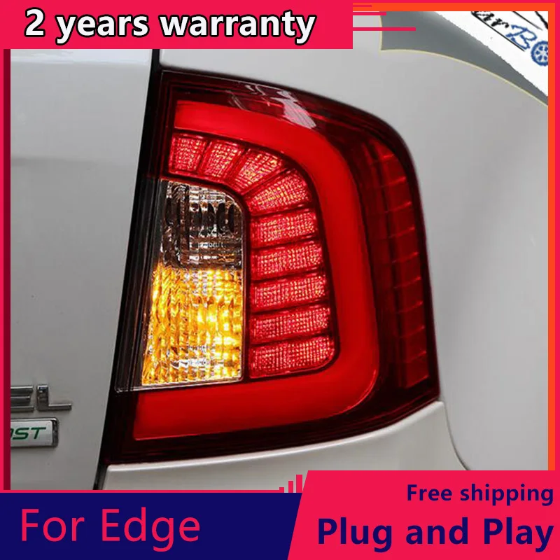 

KOWELL Car Styling for Ford Edge Taillights 2012-2014 for Edge LED Tail Lamp+Turn Signal+Brake+Reverse LED light