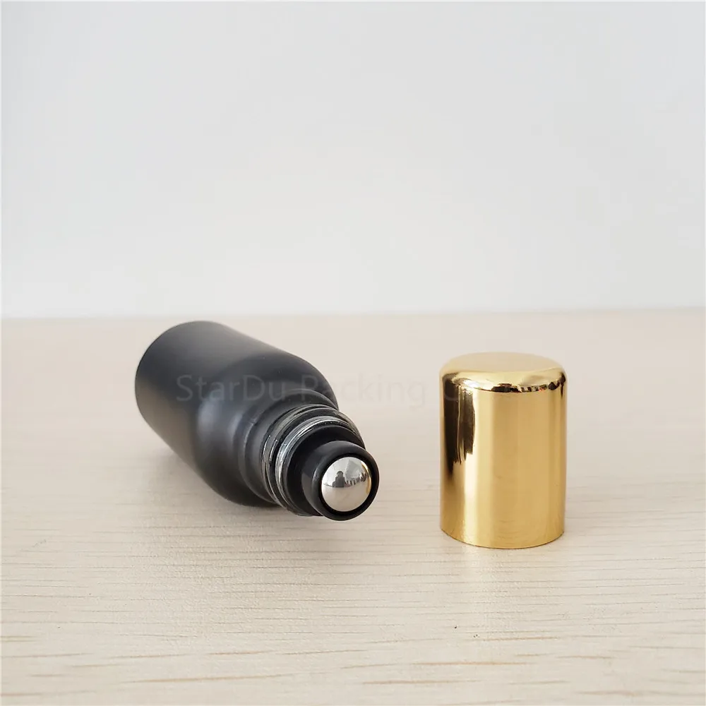 Preto para os Óleos Frasco de Perfume Frasco de 100ml 50 30 20ml Rolo no Essenciais Recarregáveis Desodorante Containers 100pcs 5ml ml 15 10ml 16 50 30 20ml Rolo No Frasco de