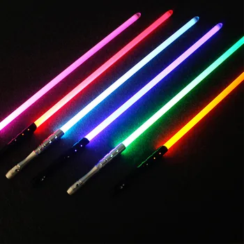 

High Quality Star Wars Laser Lightsaber Sword Jedi Sith Luke Skywalker Vader Rey Weapons Light Saber Cosplay Toys With Sound