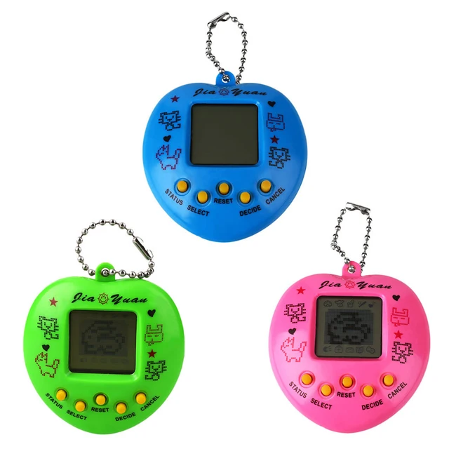 New For 2021! Random Color Cyber Pet Toys Electronic Pet Set Cute Virtual Pet Gift 90S Toys 49 Nostalgic Pets In One 2