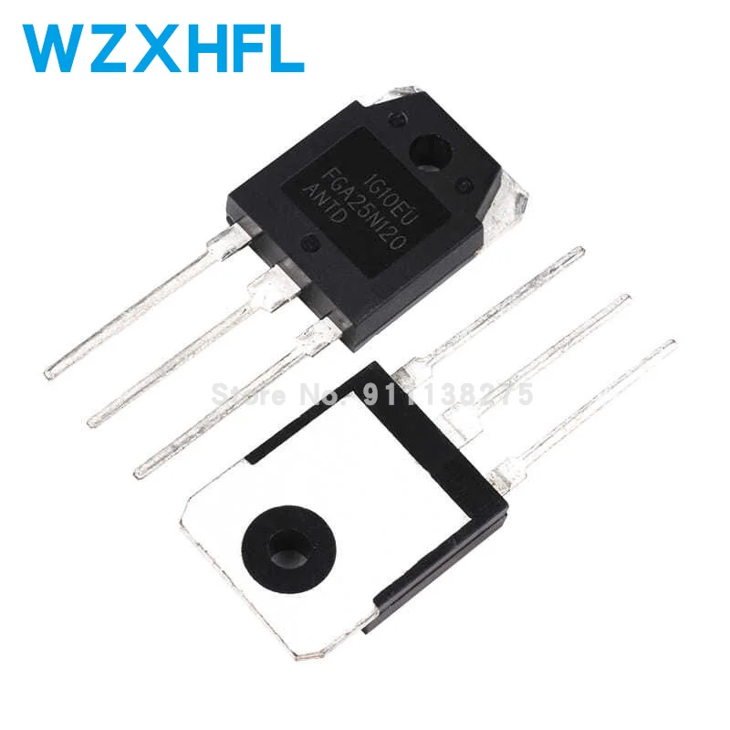 5pcs/lot Fga25n120antd Fga25n120 25n120 To-3p - Integrated Circuits ...