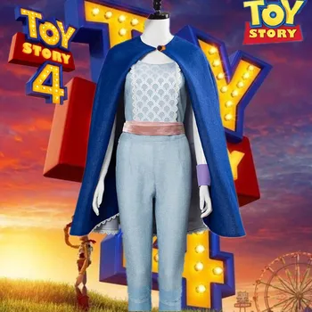 

Movie Toy Story 4 Bo Peep Cosplay Costume Toy Story Sherif Woody Police uniform Cosplay Costume Halloween men and women Costumes