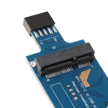 

Mini PCI-E to USB Adapter Card with SIM Card Slot Converter for Desktop System