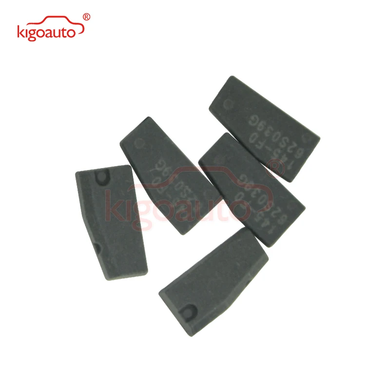 

Kigoauto 5pcs Transponder Key remote key chip suitable for Suzuki 4D66 chip transponder virgin carbon key chip
