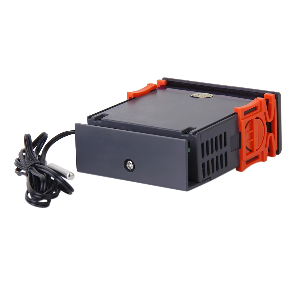 12V Digital Temperature Controller Thermostat With Sensor Probe -40℃ To 120℃