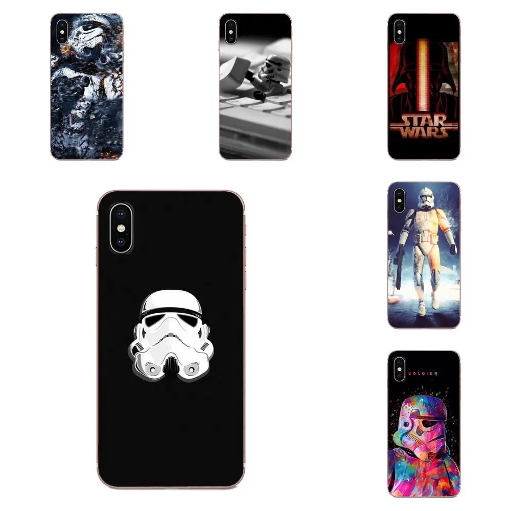Для Apple iPhone 4 4S 5 5C 5S SE 6 6S 7 8 11 Plus Pro X XS Max XR мягкая TPU коробка вызова Atar Wars