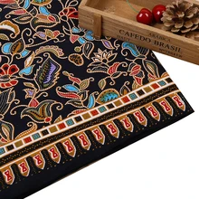 Lychee Life, богемная африканская ткань, 50x150 см, винтажная ткань для платья, ручная работа, швейная одежда, материал для рукоделия