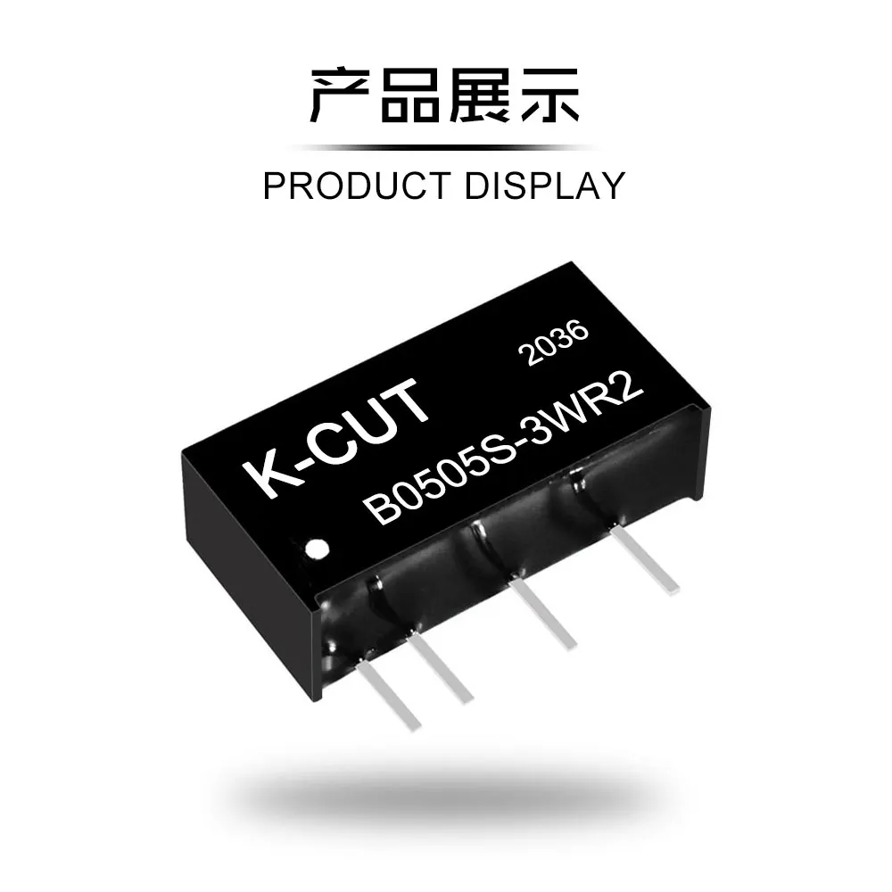 B0505S3WR25Vto5V600mAunregulated3WDCDCisolatedpowersupply
