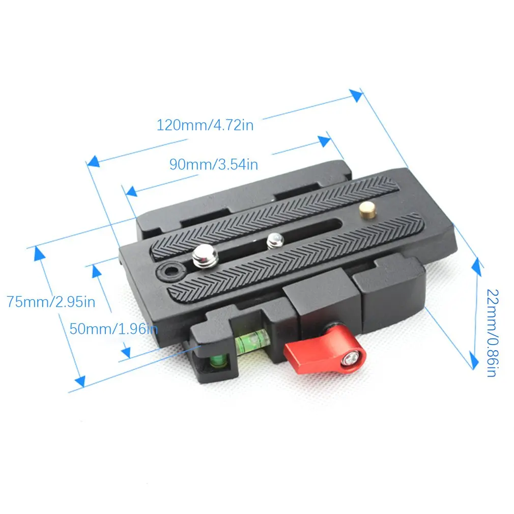 БЫСТРОРАЗЪЕМНАЯ пластина в сборе P200Clamp адаптер для Manfrotto 577 501 500AH 701HDV Q5 штатив для камеры алюминиевая БЫСТРОРАЗЪЕМНАЯ пластина