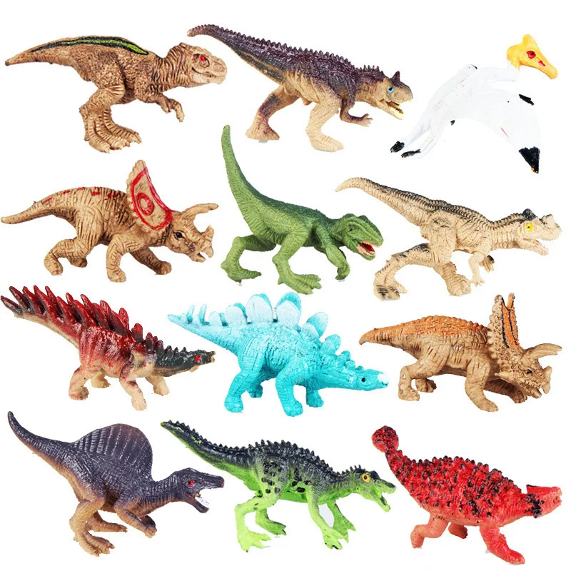 

Children Model Dinosaur Toy Children Cretaceous T-Rex Animal Dinosaur Model Set Plastic Boy Decoration