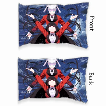 

Anime Dakimakura Pillow Case Kakegurui Jabami Yumeko Momobami Kirari Cover 60cm Home Decoration Pillowcases Printed