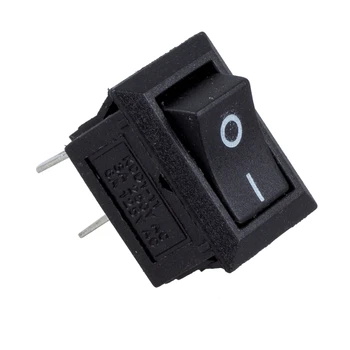 

5 x AC 250V 3A 2 Pin ON/OFF I/O SPST Snap in Mini Boat Rocker Switch