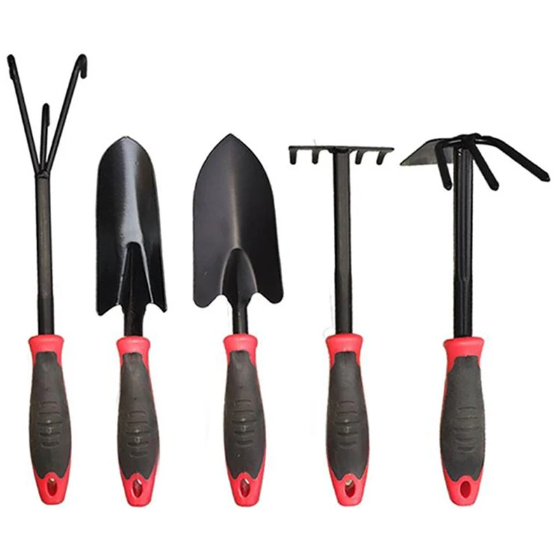 Portable Garden Shovel Rake Gardening Tool Set Exquisite Hardware Miniascape Farming Planting Gardener Bonsai Tools Set