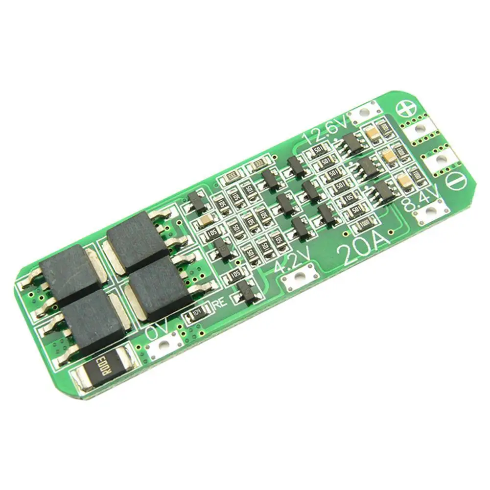 BMS 3S 18650 литиевая батарея зарядное устройство Защитная плата 20A 10A 12 6 V Зарядный