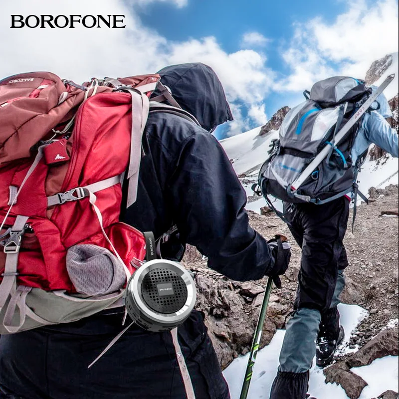 Беспроводное зарядное устройство HOCO BROFONE Мини Bluetooth Динамик с переносной чехол