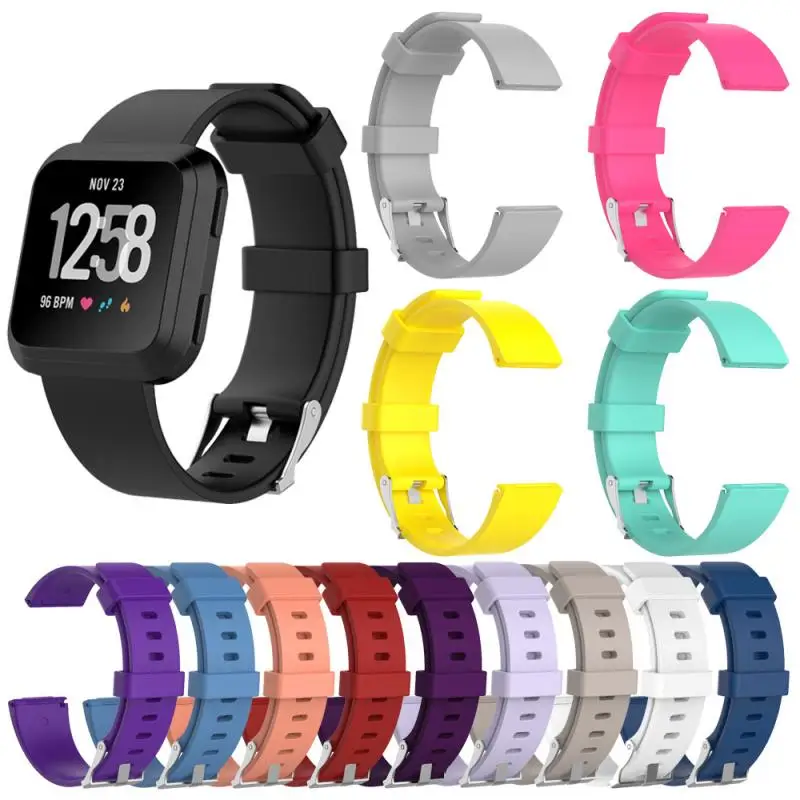 Сменный ремешок для Fitbit Versa/Versa Lite Starp мягкий силиконовый водонепроницаемый