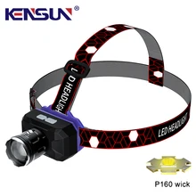 

XHP160 Headlamp Powerful Zoomable Led Head Light with Built-in Battery USB Rechargeable Torch 3 Lighting Modes Flashlight