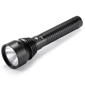 

Hot Sale 4000 Lumens XHP70.2 XHP90 LED IP68 Waterproof 26650 Battery Aluminum Scuba Diving Flashlight With Power Indicator