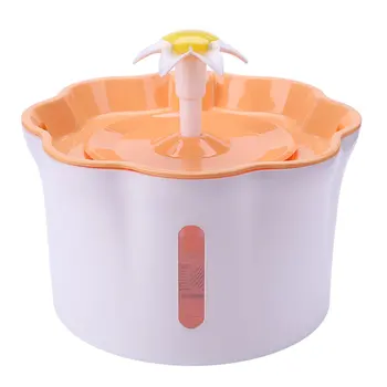 

2.6L Pet Automatic Cat Fountain Pet Drinking Water Dispenser Electric LED Dog Drinking Fountain Cat Feeder Filter USB Powered