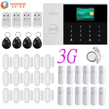 3g Беспроводной Wi-Fi SIM GPRS SMS смарт-пульт дистанционного управления APP Top Home/Factory/House охранная сигнализация хост для IOS Android