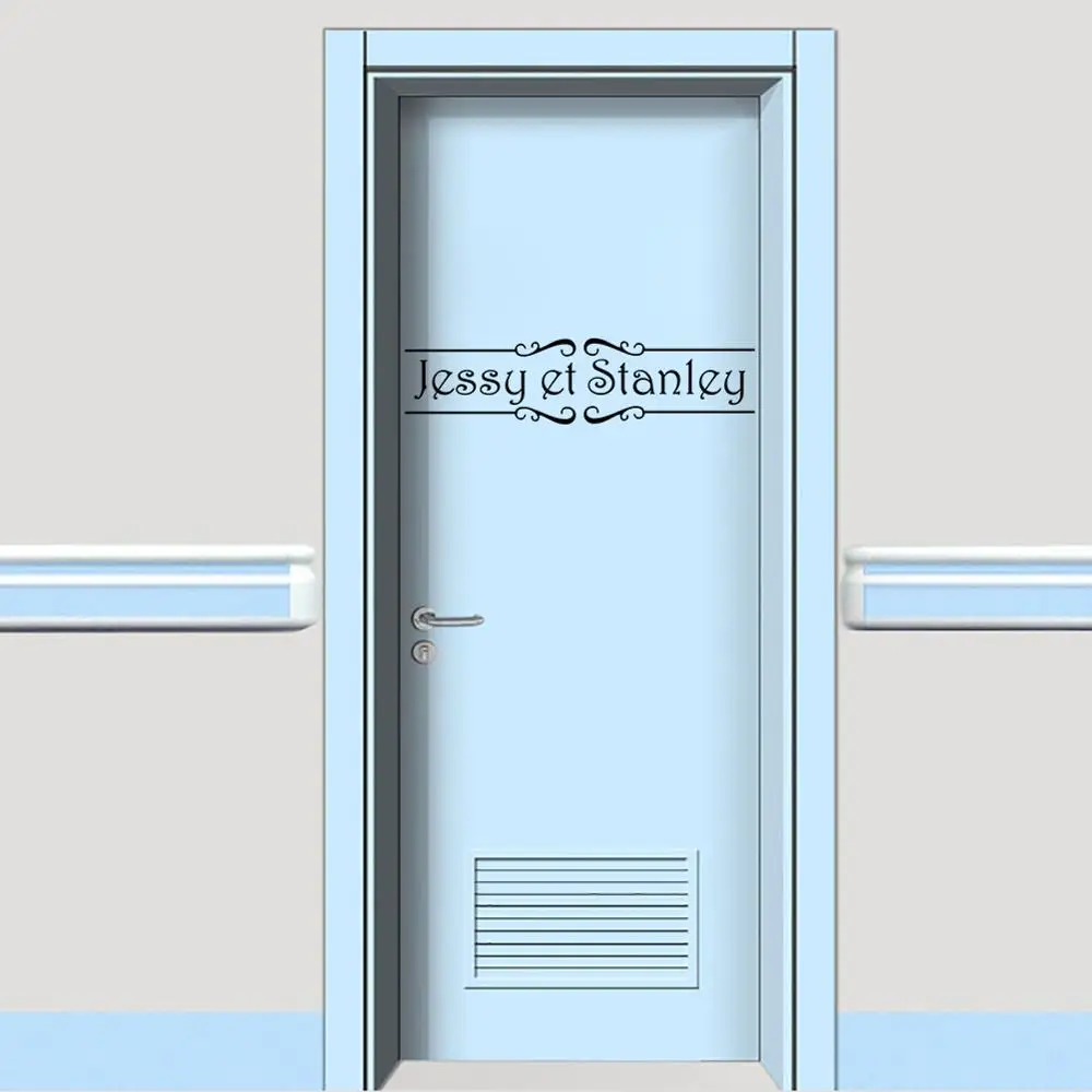 Kililaya Personalized Customizable Name Bedroom Door Sign Wall Sticker Art  Wall Decal Boys Gilrs Bedroom Kids'room Wall Posters _ - AliExpress Mobile